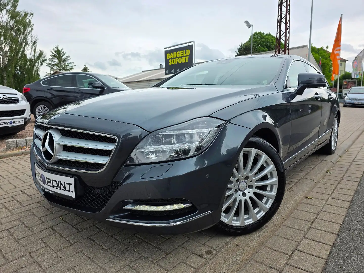 Mercedes-Benz CLS 250 CDI BE LED H&K Luft Leder ILS Multikontur Gri - 2
