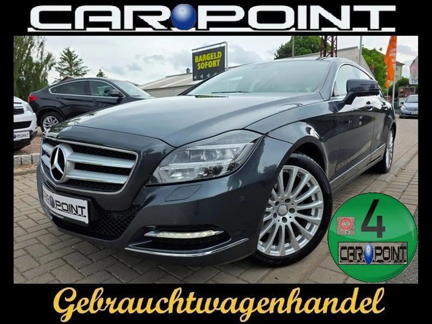 Mercedes-Benz CLS 250 CDI BE LED H&K Luft Leder ILS Multikontur Gri - 1