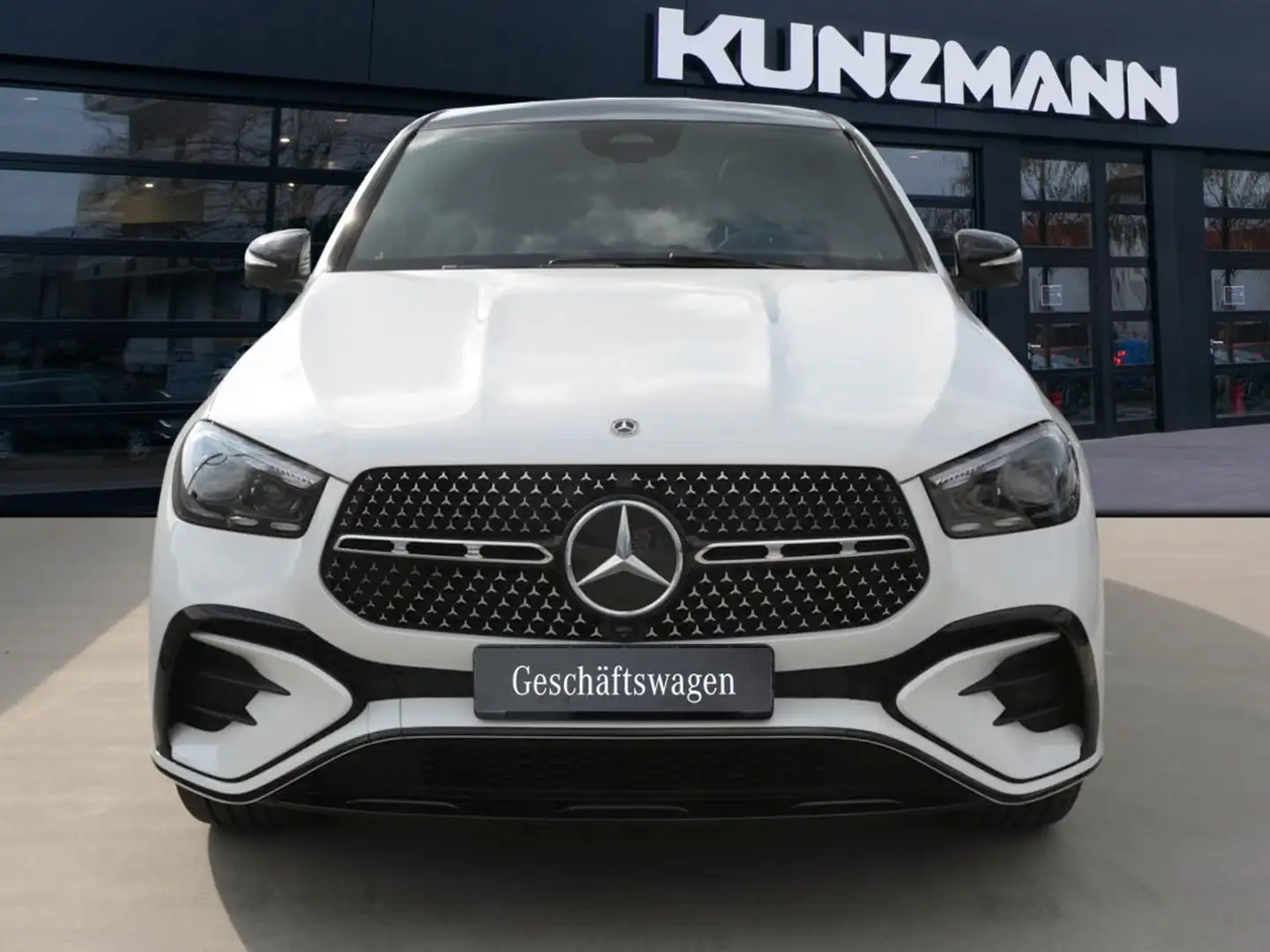 Mercedes-Benz GLE 450 d 4MATIC Coupé AMG Night Panorama 360° Weiß - 2