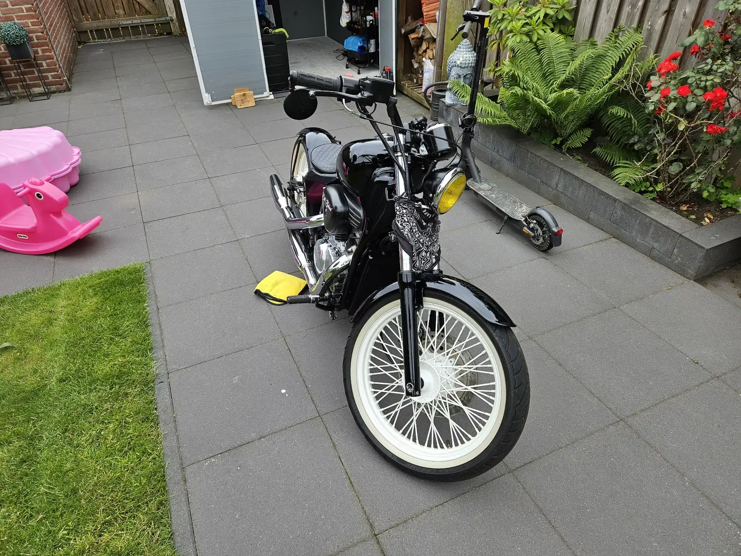 Honda VT 600 Zwart - 2