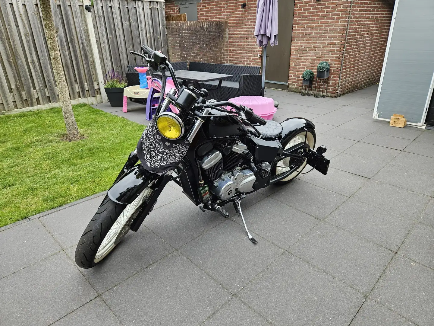 Honda VT 600 Zwart - 1