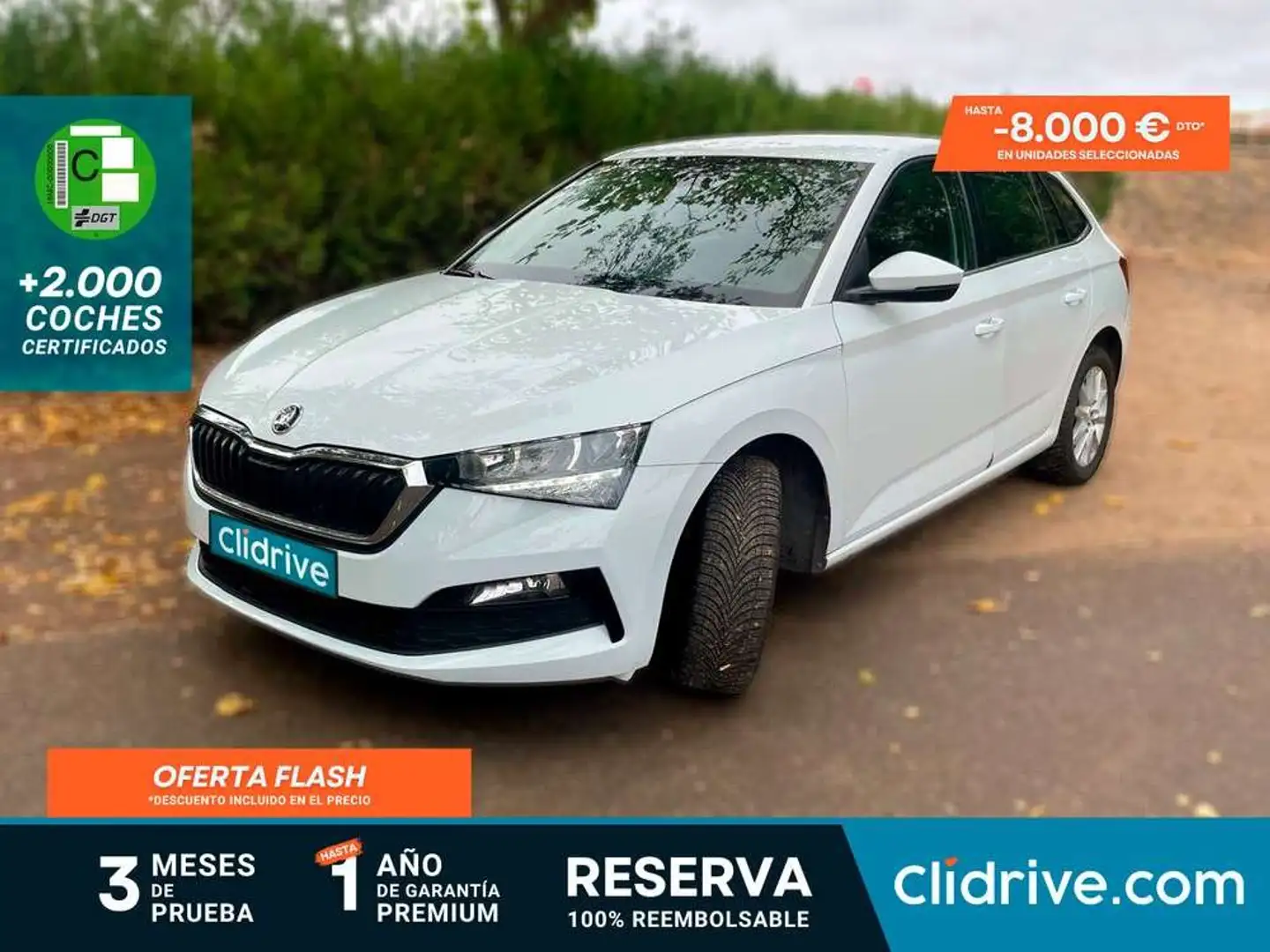 Skoda Scala 1.0 TSI Ambition DSG 85kW Blanco - 1
