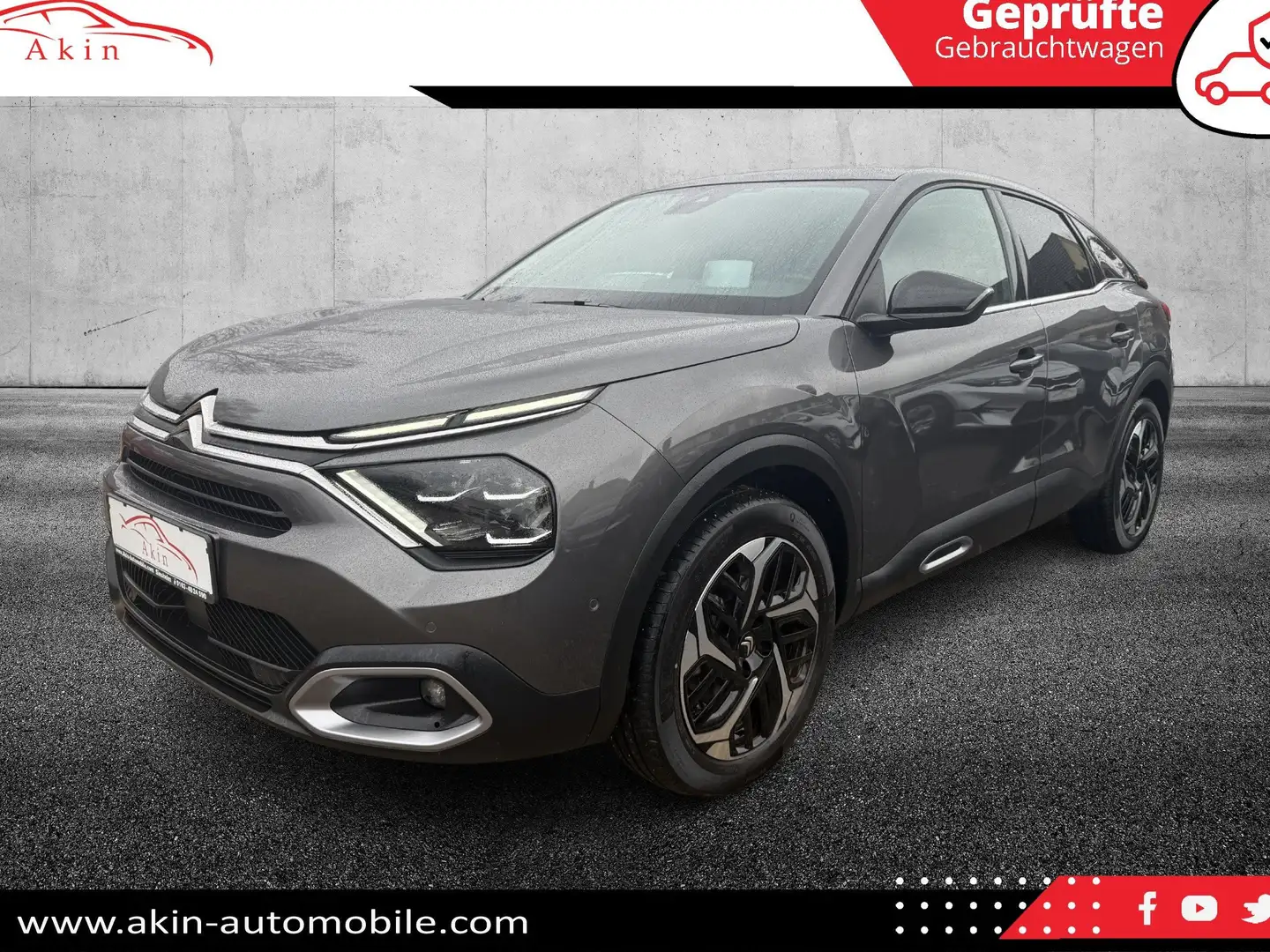 Citroen C4 MAX/LED/LEDER/NAVI/PANO/HEAD-UP/PDC/KAMERA Grau - 1