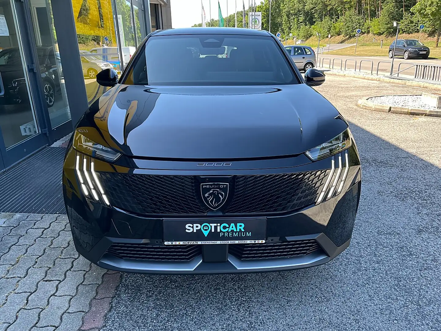 Peugeot 3008 Hybrid 145 E-DCS6 Allure Aut.!NAVI,360°KAMERA,L... Schwarz - 2