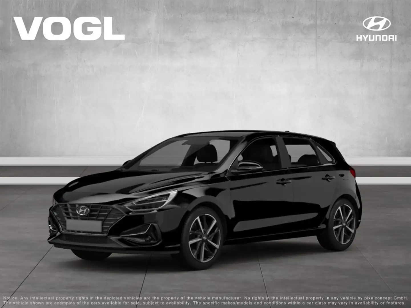 Hyundai i30 FL 5-Türer MY25 1.0 T-GDI 100PS DCT Advantage Schwarz - 1