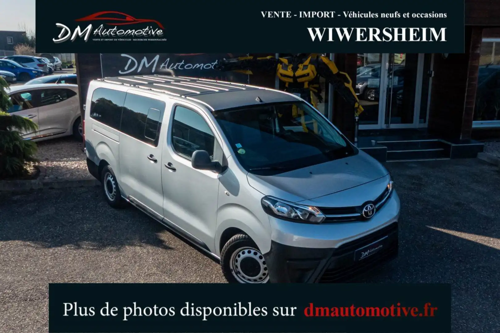 Toyota Proace (2) 1.5 D LONG 120 D-4D DYNAMIC Gris - 2