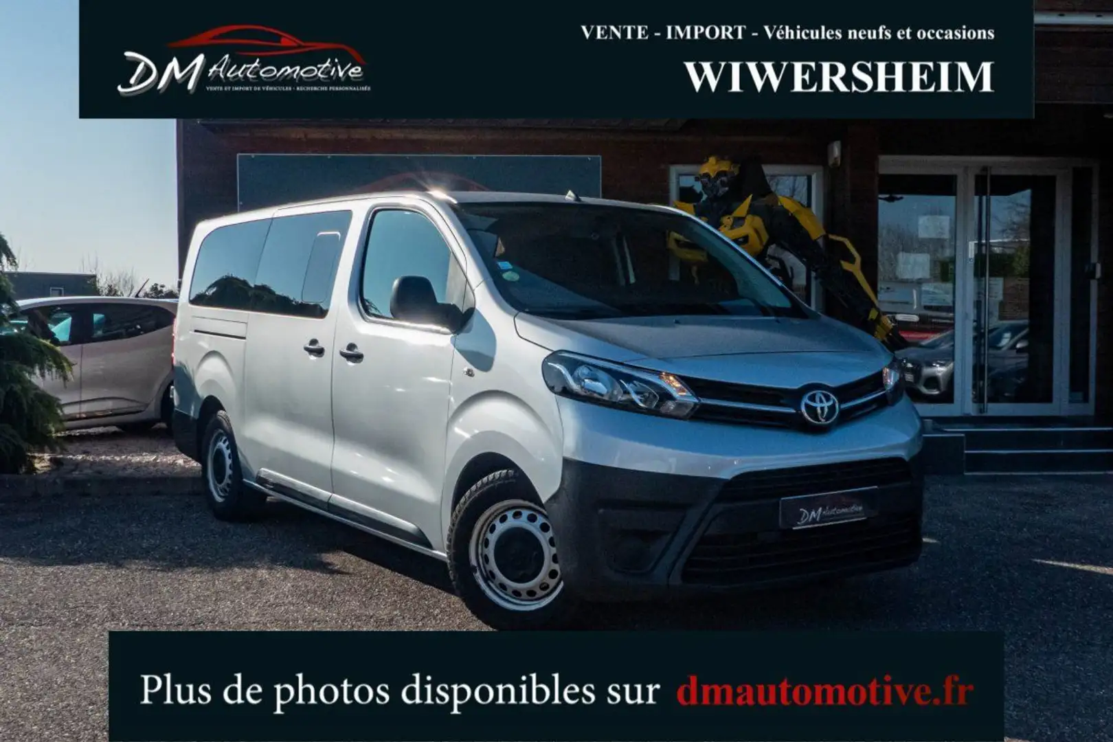 Toyota Proace (2) 1.5 D LONG 120 D-4D DYNAMIC Gris - 1