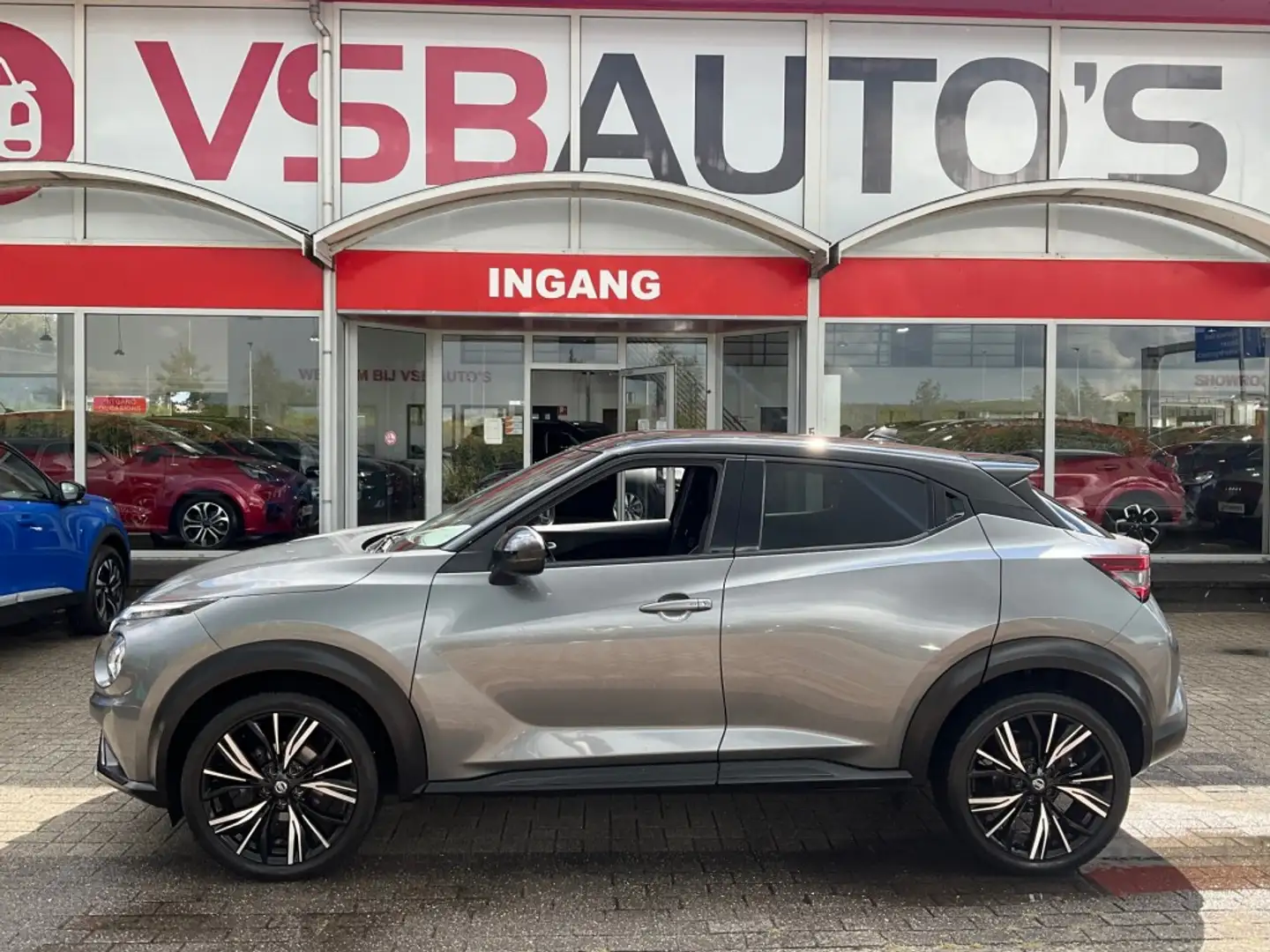 Nissan Juke DIG-T N-DESIGN AUT. NAVI CAMERA AIRCO LMV Gris - 2