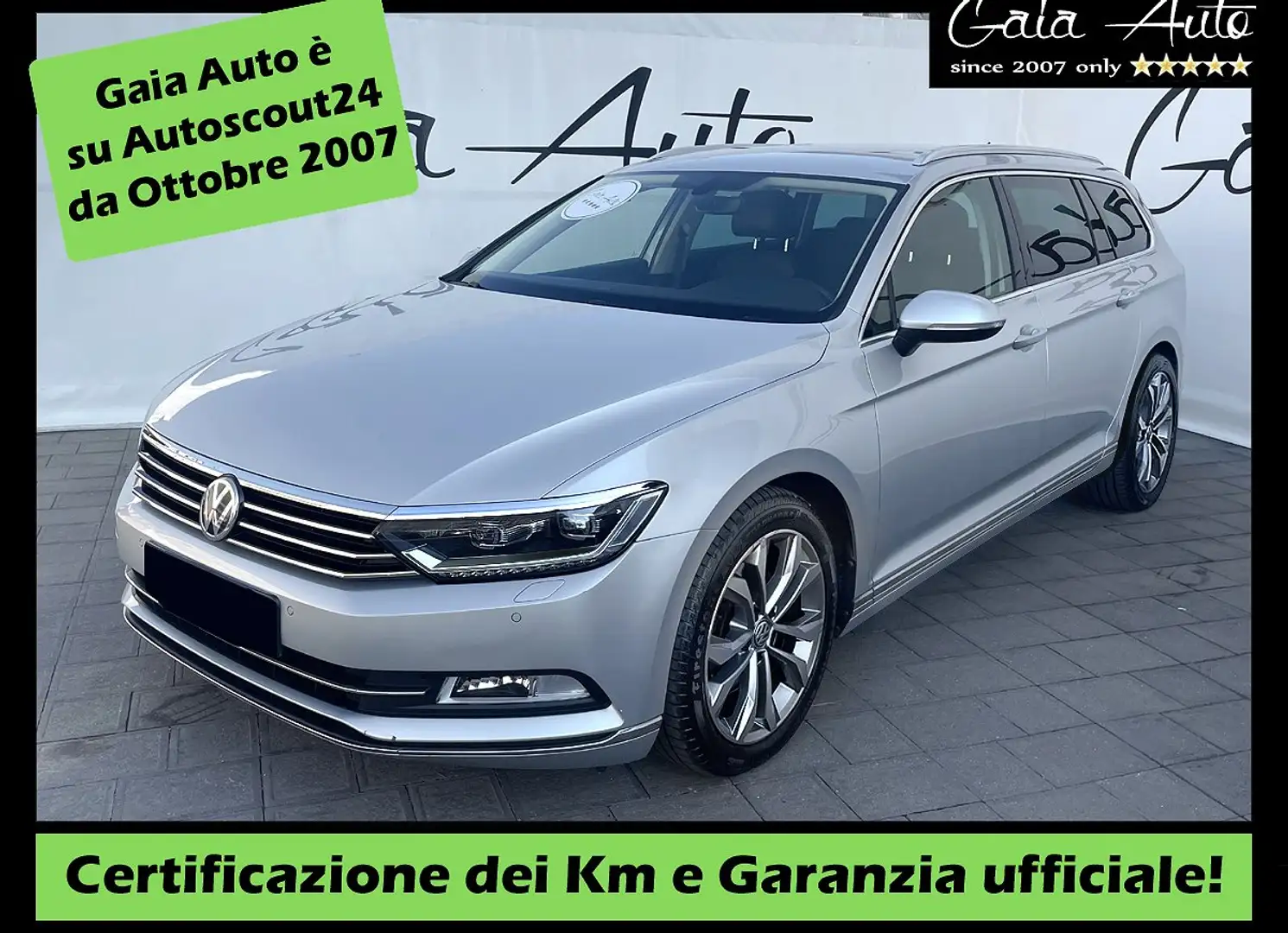 Volkswagen Passat Variant 2.0TDI HIGHLINE Cockpit, sedili sport Argento - 1
