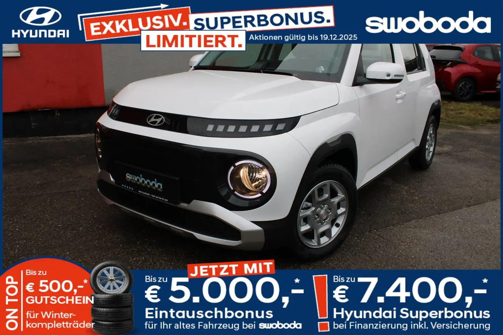 Hyundai Inster INSTER Smart Line 49kWh r5s42-P1/2-O1 Weiß - 1