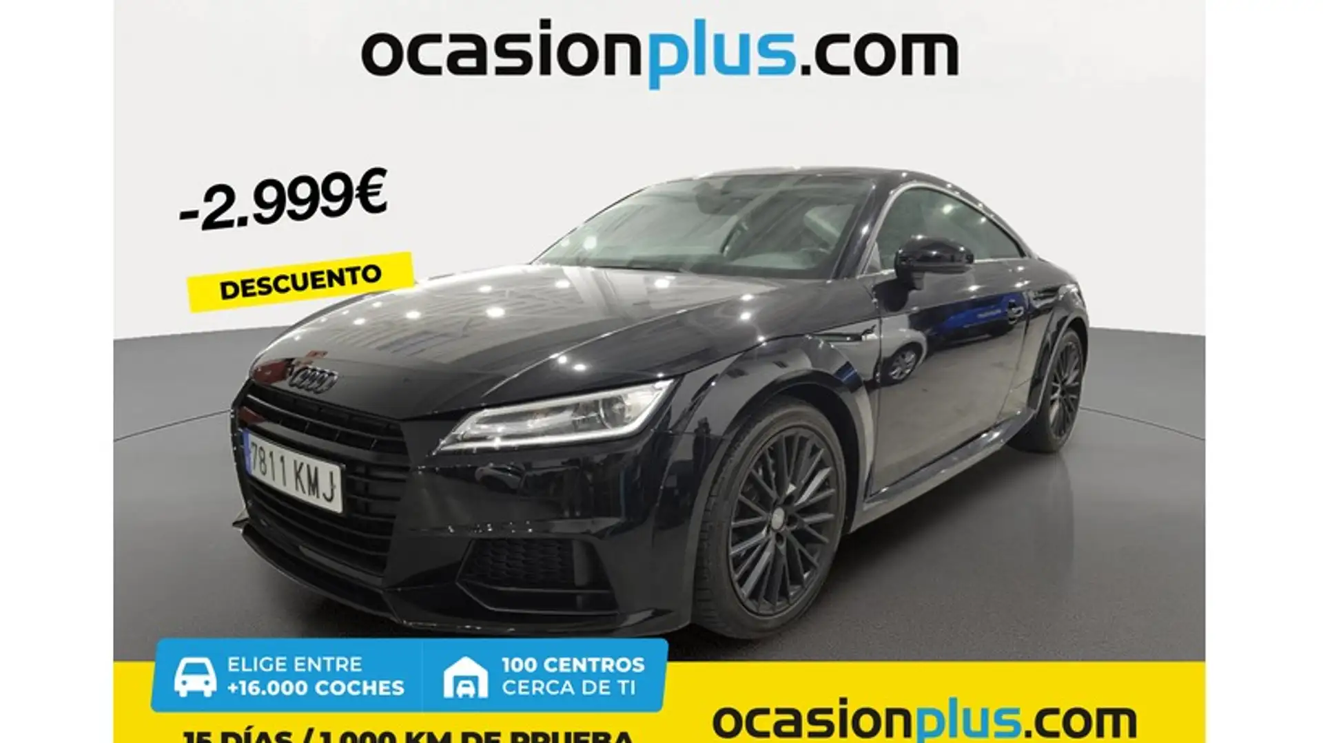 Audi TT Coupé 2.0 TFSI S line edition S-T Schwarz - 1