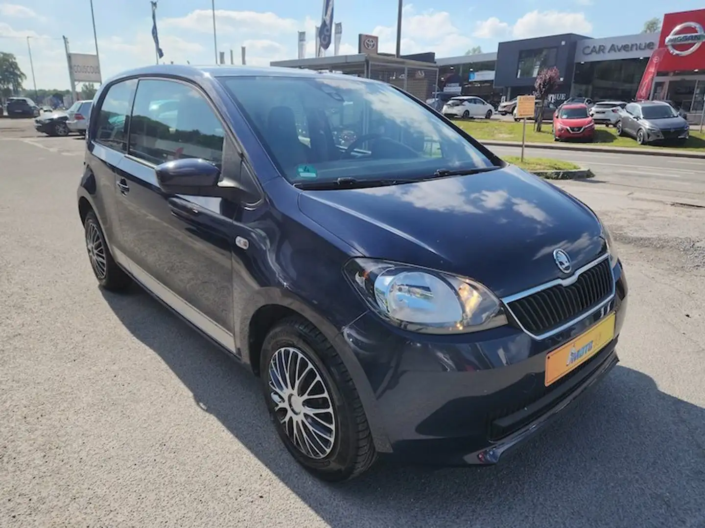 Skoda Citigo 1.0i Ambition Bleu - 1