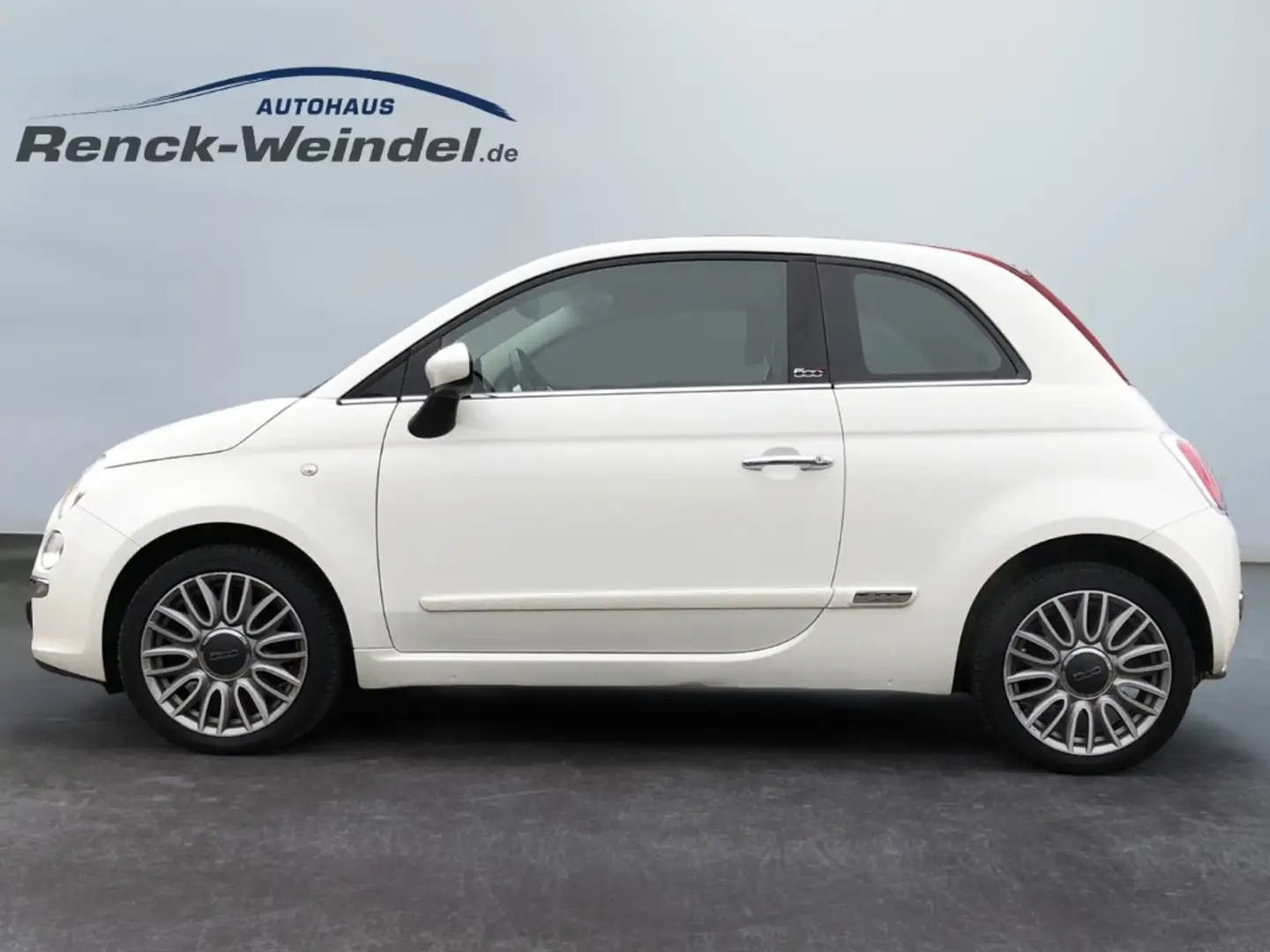 Fiat 500C 1.2 Lounge Faltdach Klimaautom SD PDC Berganfahras Weiß - 2