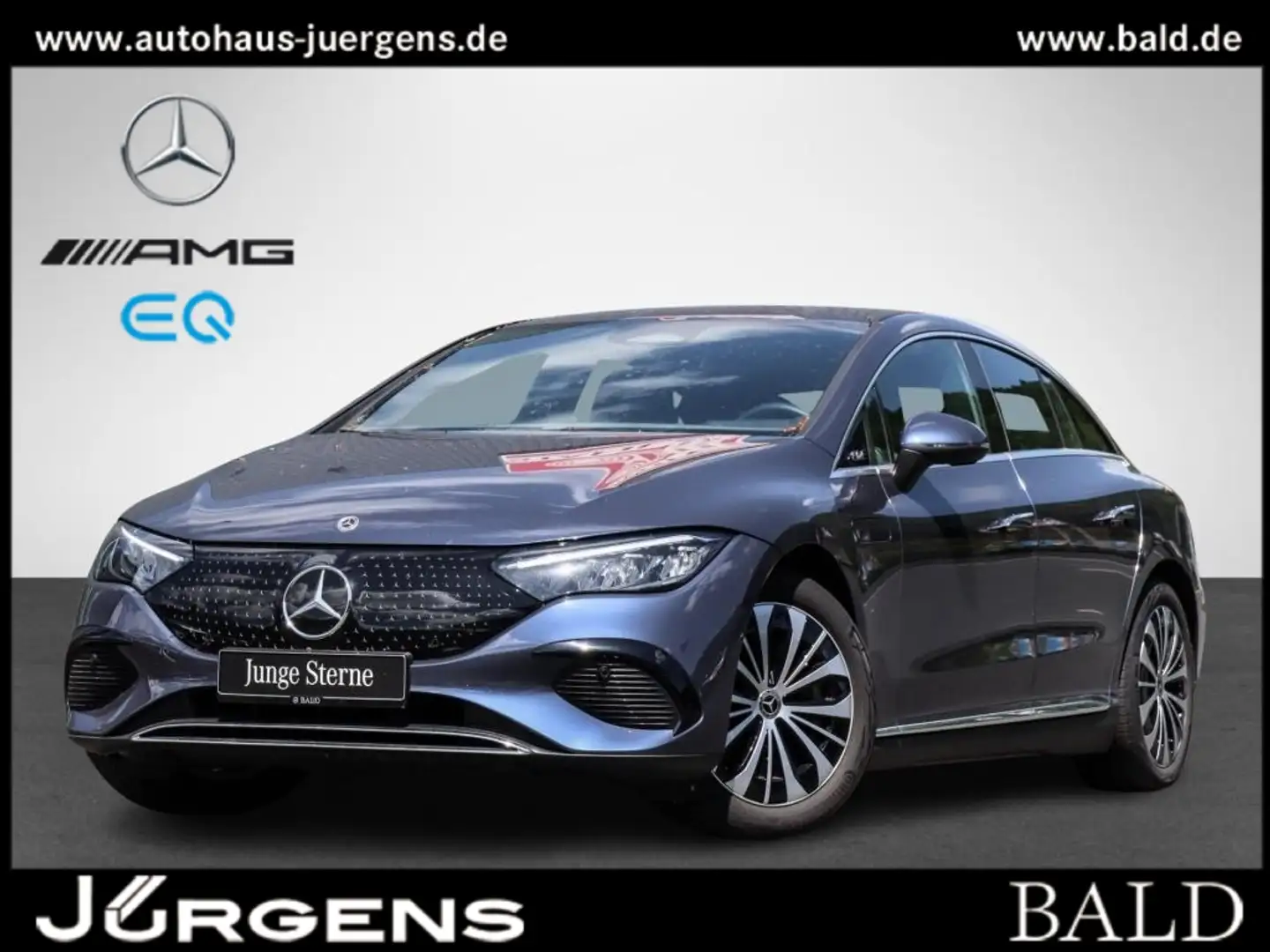 Mercedes-Benz EQE 300 Electric-Art/Wide/LED/AHK/Totw/Memo/19" Niebieski - 2