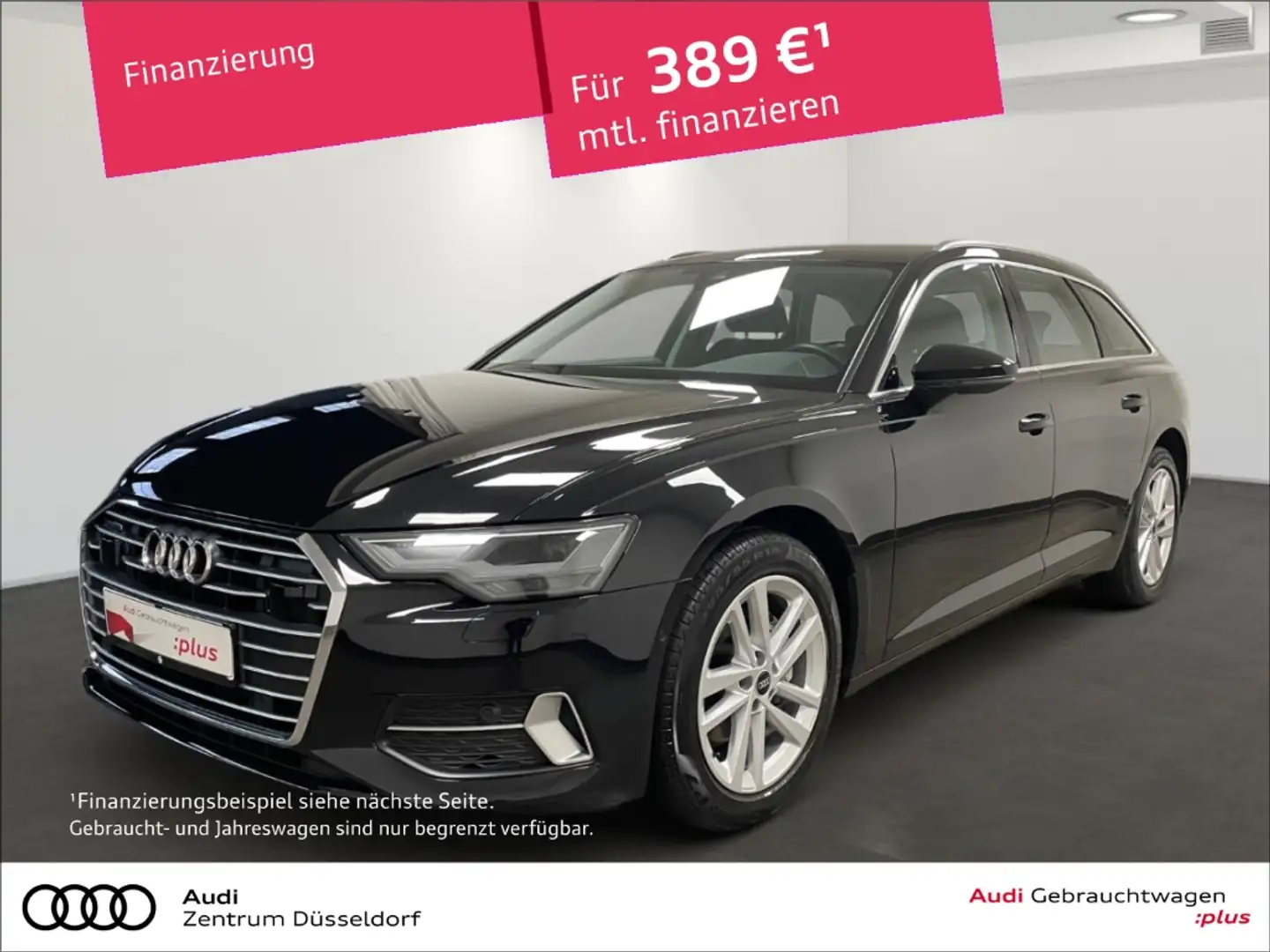 Audi A6 Avant 40 TDI quattro sport MMI VIRTUAL KAMERA Ans Schwarz - 1