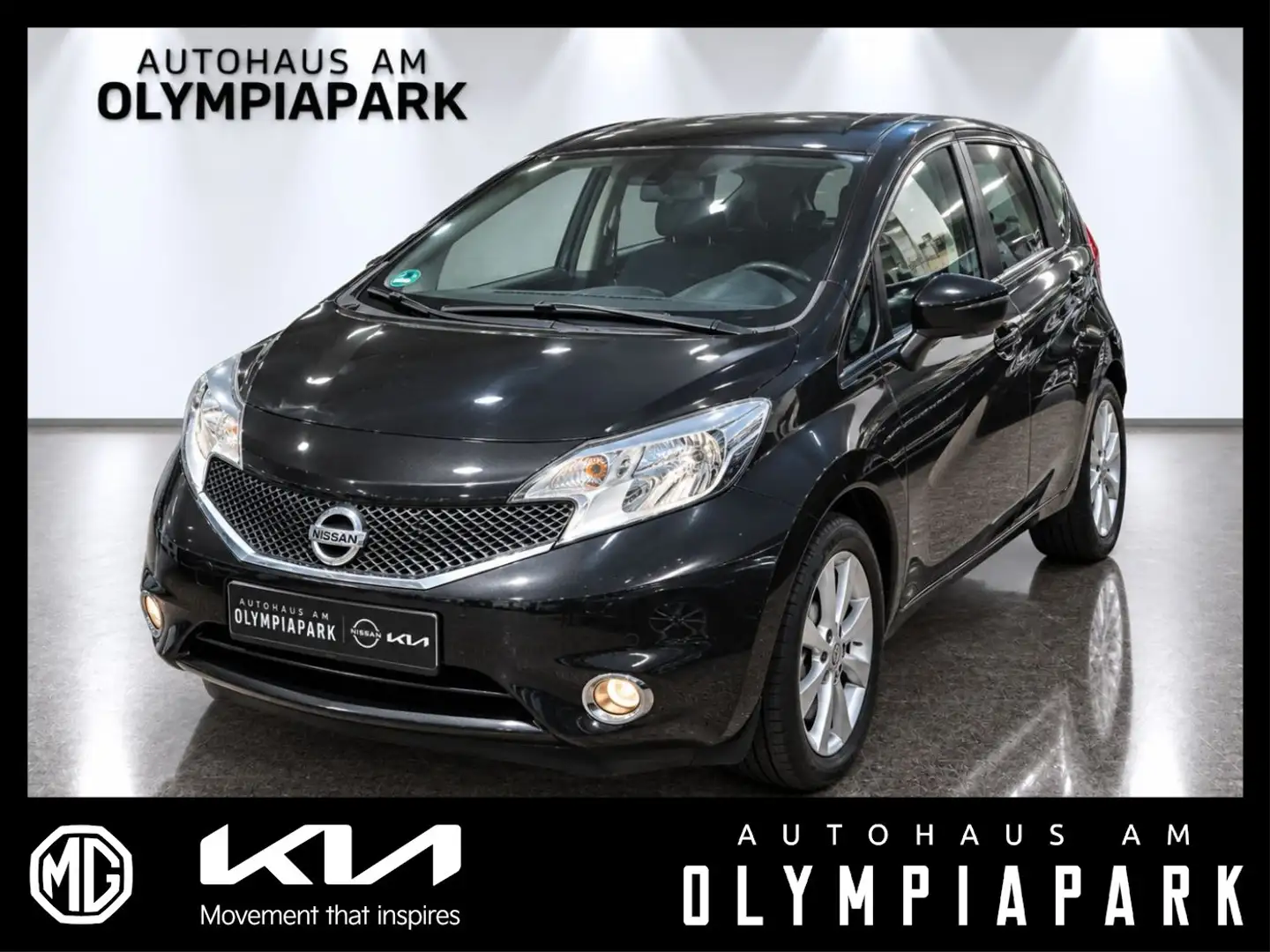 Nissan Note 1.2 Acenta KLIMAAUTOMATIK**LM-RÄDER**USB Schwarz - 1