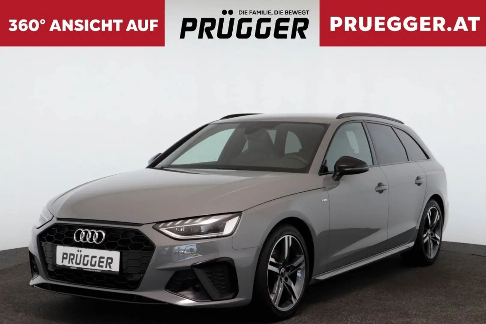 Audi A4 Avant 35 TDI Autom S-LINE MATRIX LEDER NAVI B&O Grijs - 1