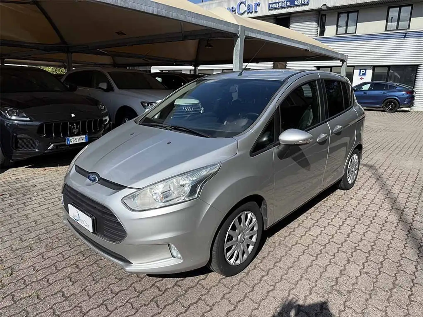 Ford B-Max 1.5 tdci E6 Plus UNICO PROPRIETARIO SENSORI POST. Срібний - 1