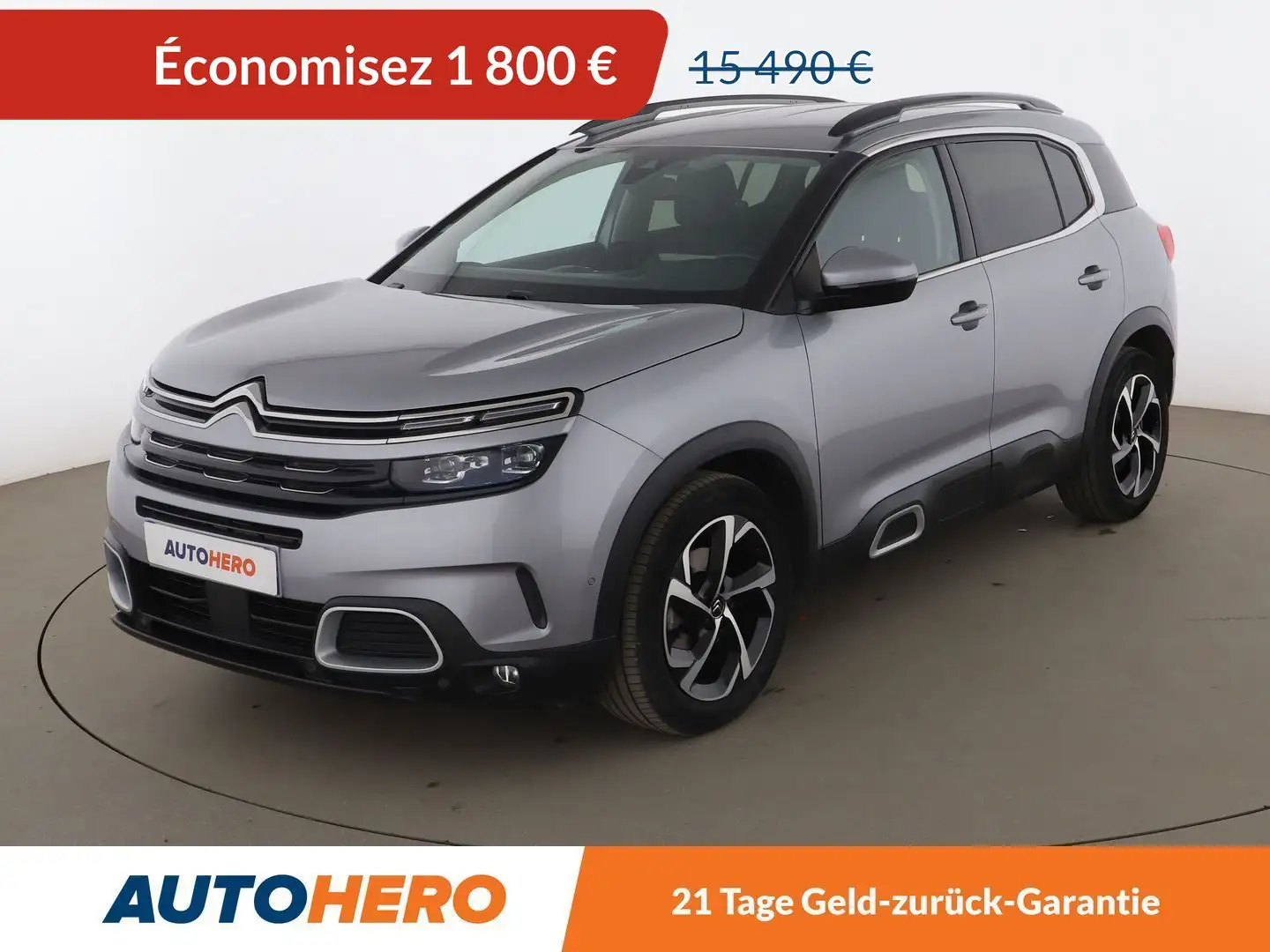 Citroen C5 Aircross 1.2 PureTech Shine Gris - 1