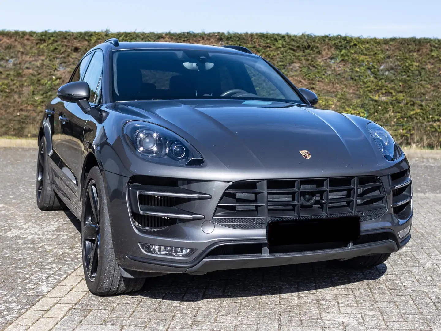 Porsche Macan Macan Turbo 3.6 V6 Bi-Turbo PDK Grijs - 2