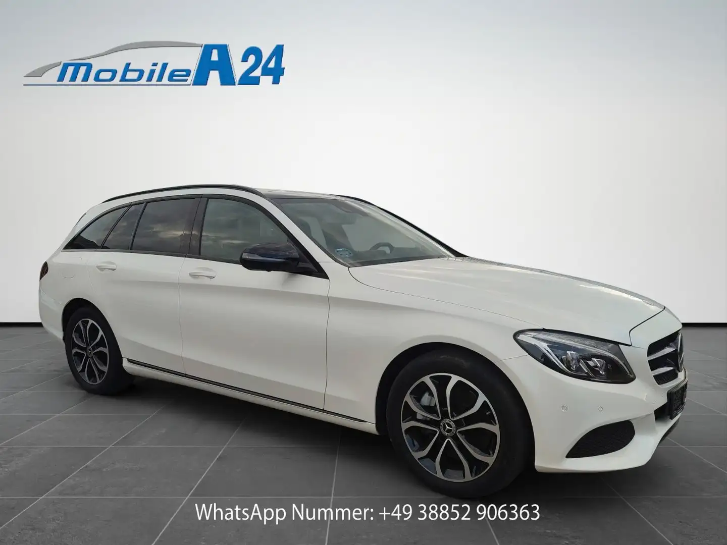 Mercedes-Benz C 250 4Matic Avantgarde HEAD UP ACC PANORAMA Weiß - 1
