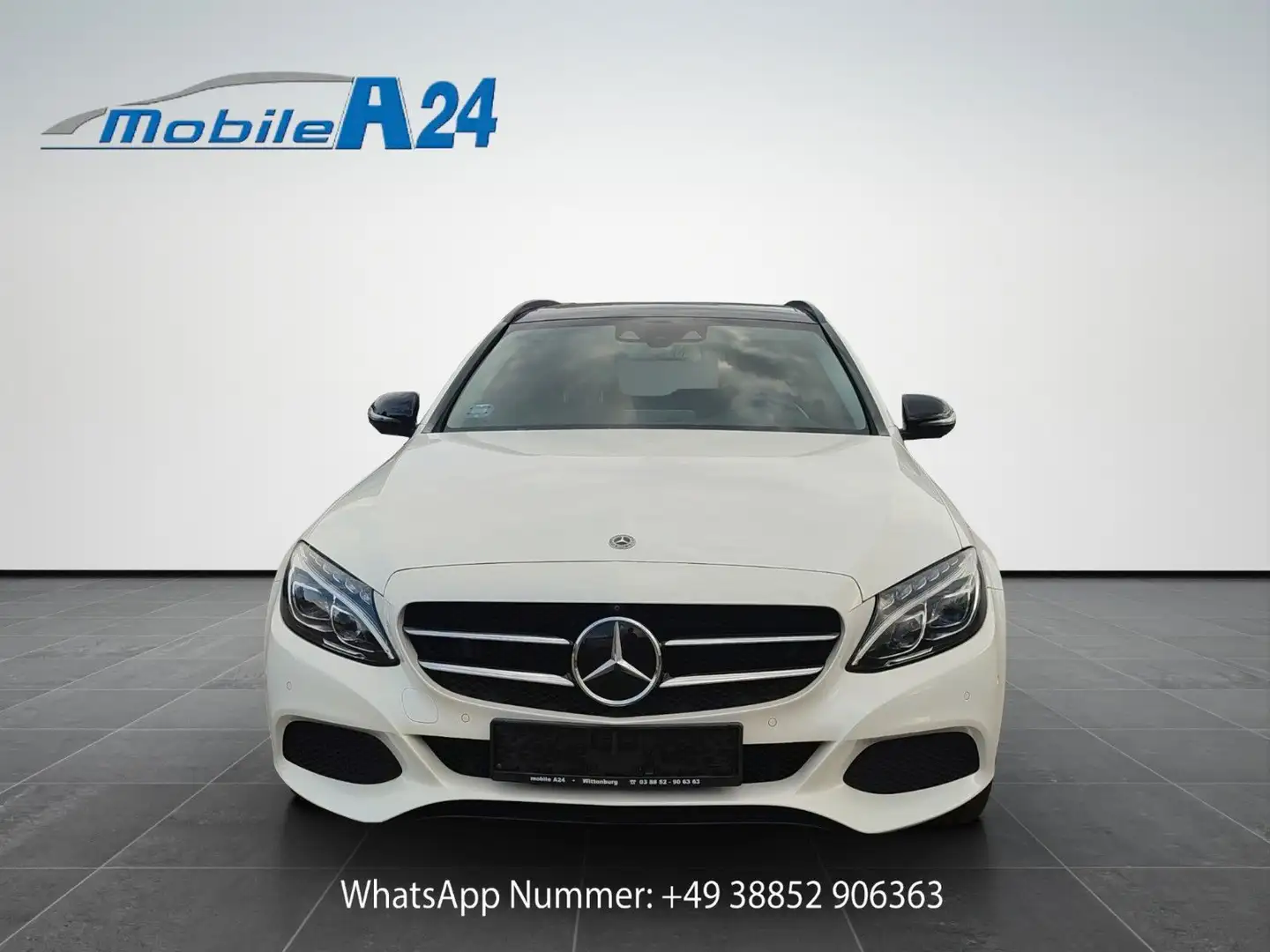 Mercedes-Benz C 250 4Matic Avantgarde HEAD UP ACC PANORAMA Weiß - 2