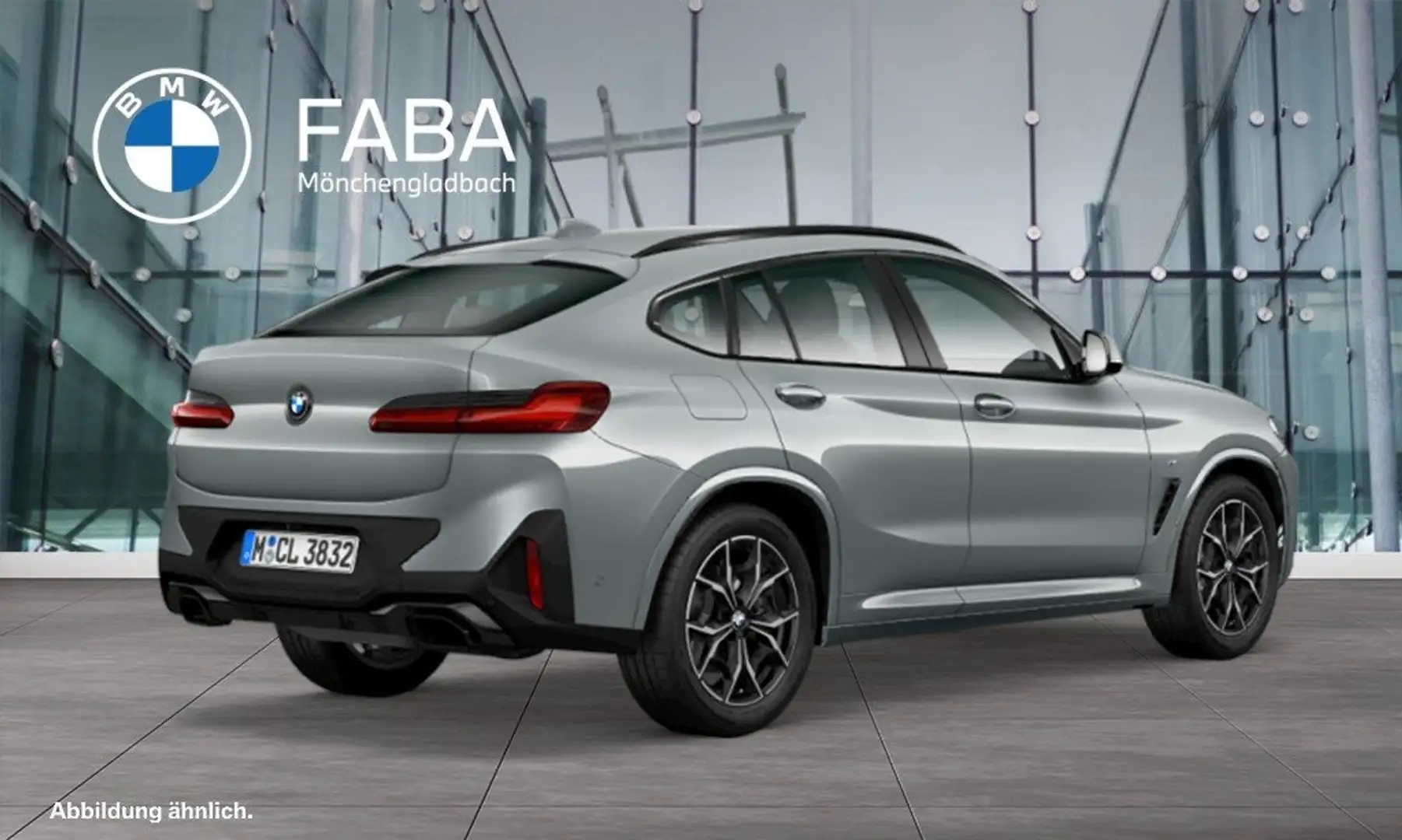 BMW X4 xDrive20d M Sportpaket DAB LED WLAN Shz Grau - 2