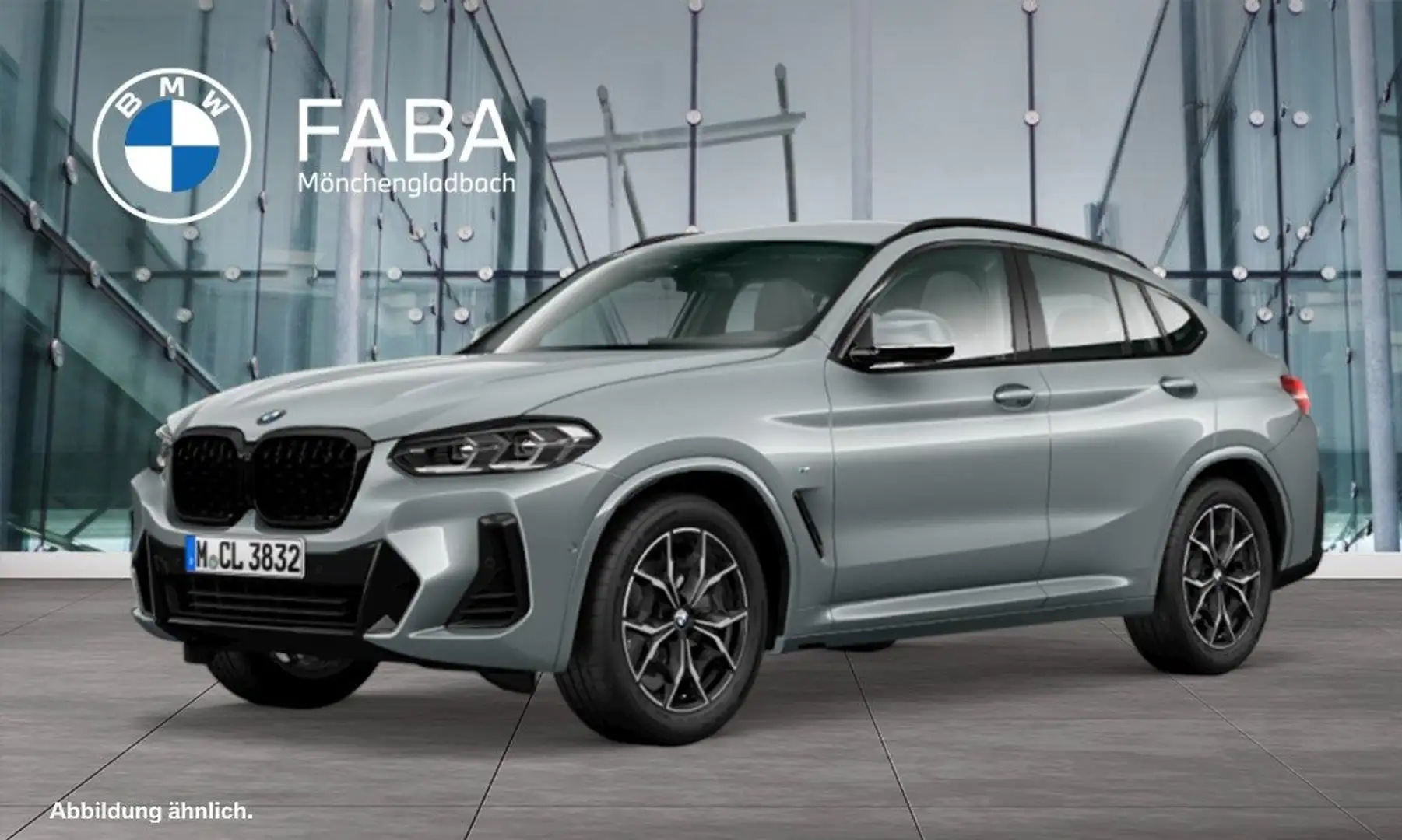 BMW X4 xDrive20d M Sportpaket DAB LED WLAN Shz Grau - 1