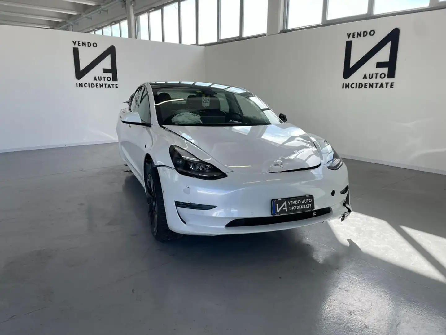 Tesla Model 3 LONG RANGE PERFORMANCE AWD 211CV White - 1
