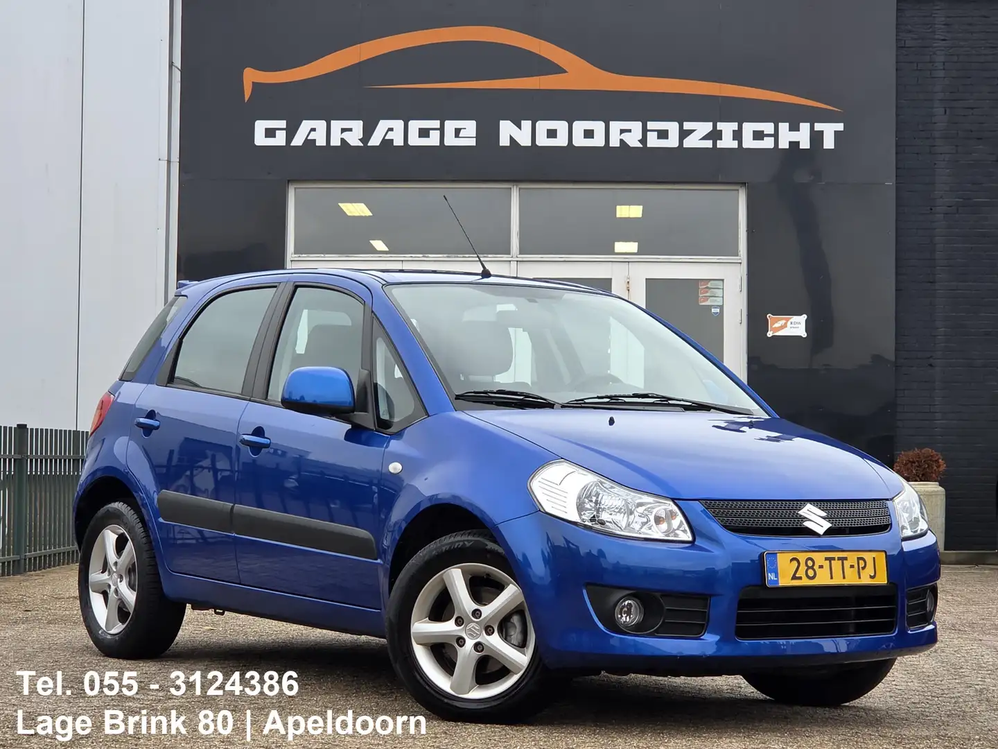 Suzuki SX4 1.6 Exclusive AUTOMAAT|AIRCO|KEYLESS GO|KEYLESS EN Blauw - 1