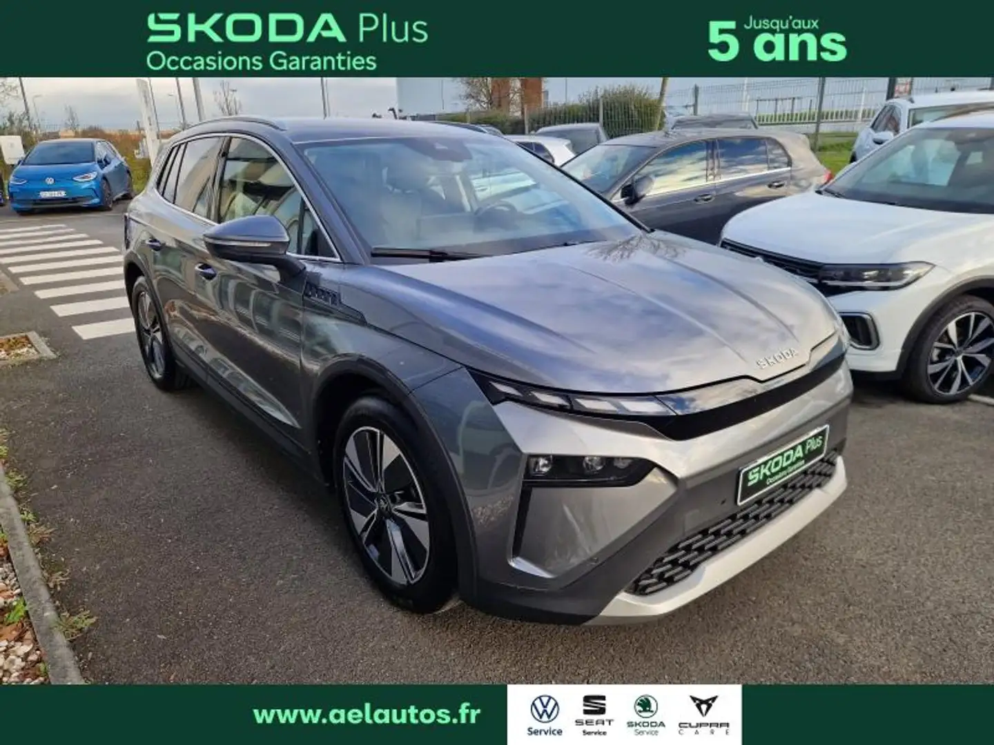 Skoda Elroq 286ch 85 Plus Gris - 2