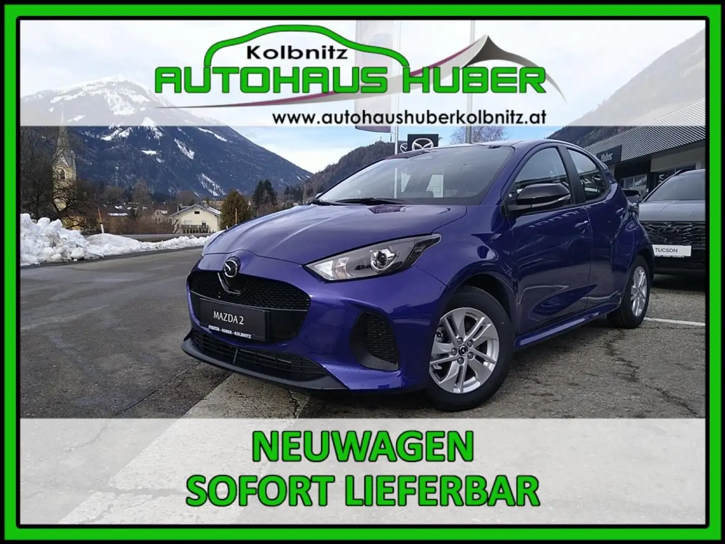 Mazda 2 HYBRID AUTOMATIK EXCLUSIVE-LINE MY26 Blau - 1