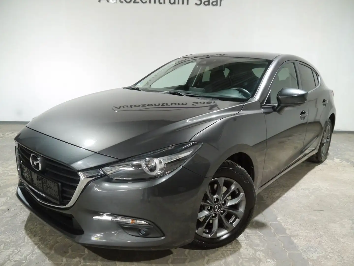 Mazda 3 Exclusive-Line Navi LED SH Tempomat DAB PDC BT Grijs - 2