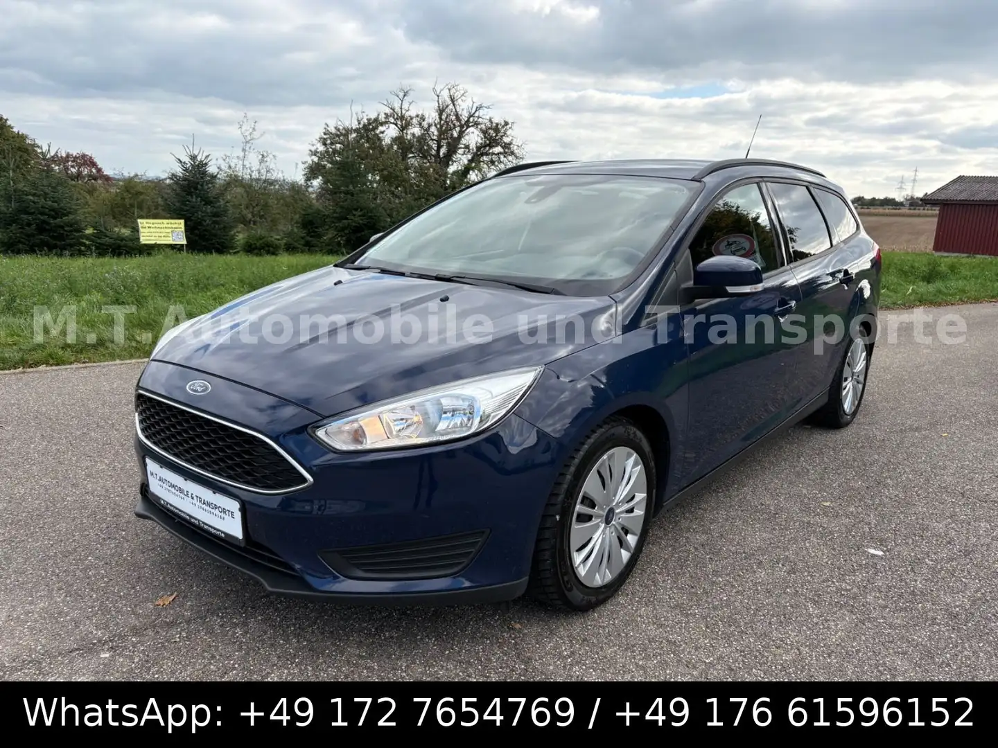 Ford Focus 1.5Tdci Trend *KLIMA*SHZ*LHZ*PDC*8-FACH* Blau - 1
