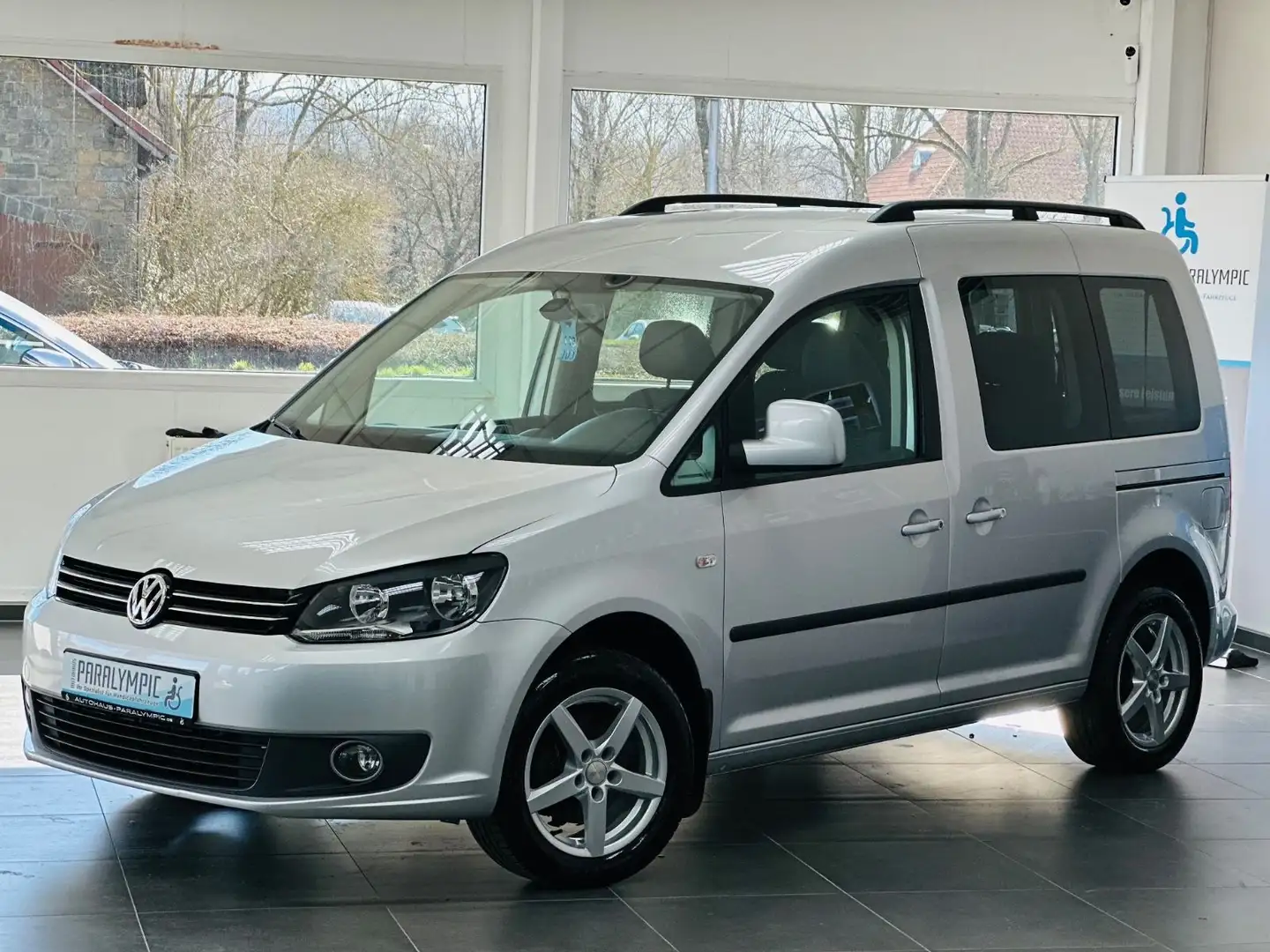 Volkswagen Caddy Comfortline EcoFuel 2.0 *7-SITZ*ERDGAS Stříbrná - 2