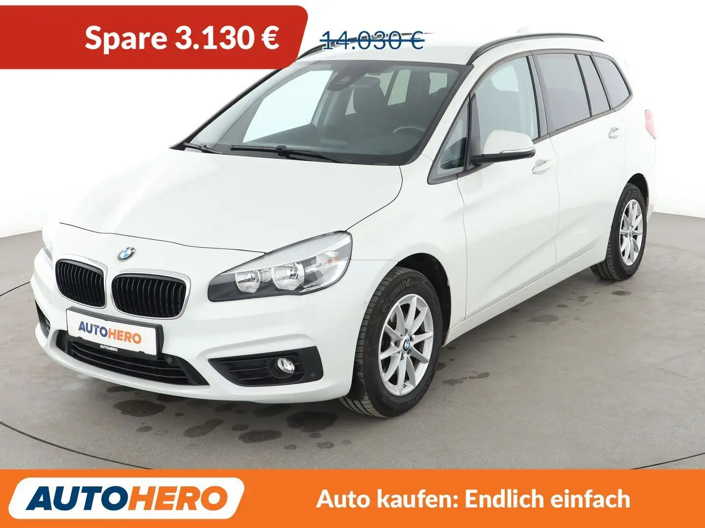 BMW 216 216i Gran Tourer Advantage *NAVI*TEMPO*PDC*SHZ* Blanco - 1