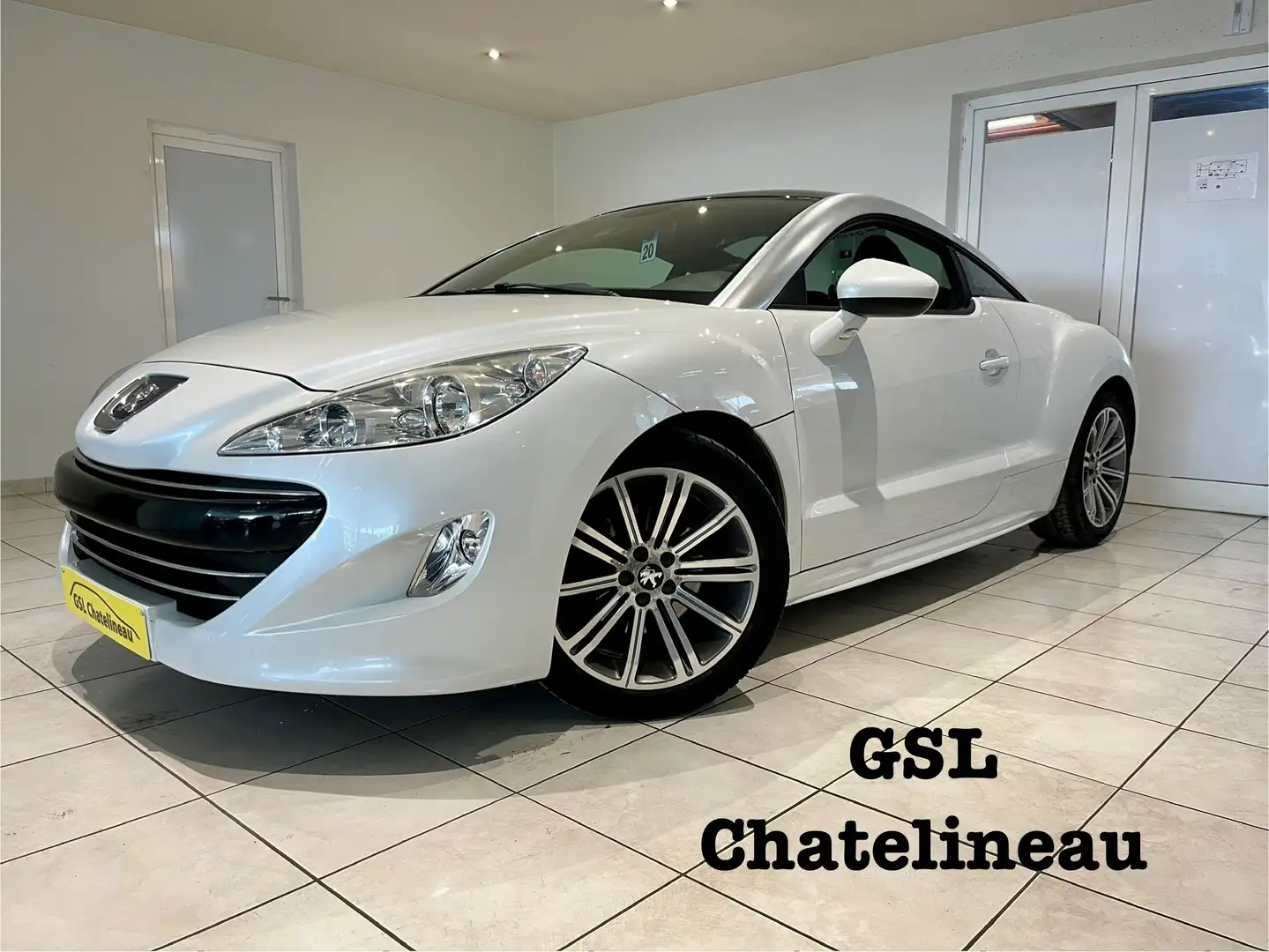 Peugeot RCZ 1.6i 156cv Blanc 2011 Capteur/Clim/Carplay/Cruise - 1