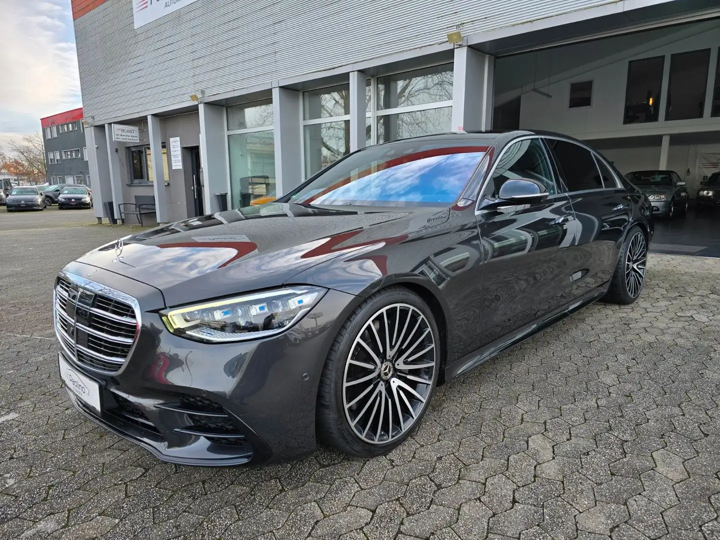 Mercedes-Benz S 350 d 4Matic L AMG *Voll*Garantie*Massage*21"* Gri - 1