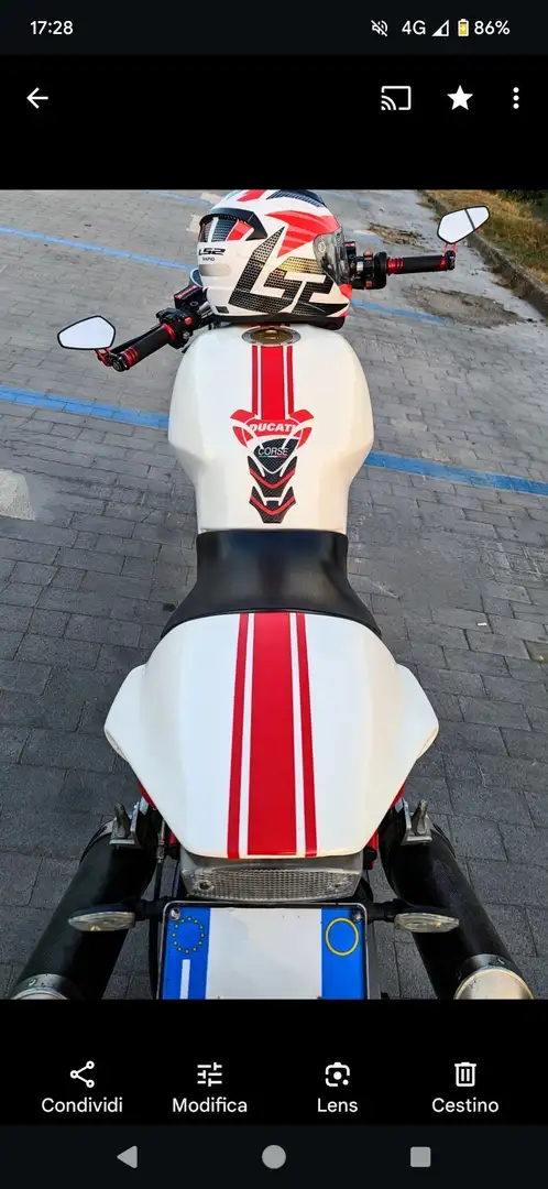 Ducati Monster 620 bianco perlato ducati Blanco - 2