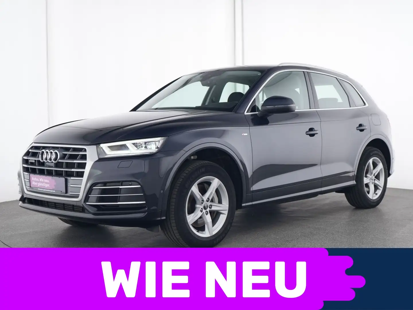 Audi Q5 quattro Head-up|LED|Navi Plus|Business-Paket Blauw - 1