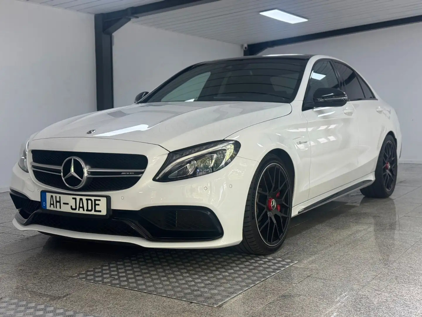 Mercedes-Benz C 63 S AMG *Panorama*Burmester*Memory Alb - 2
