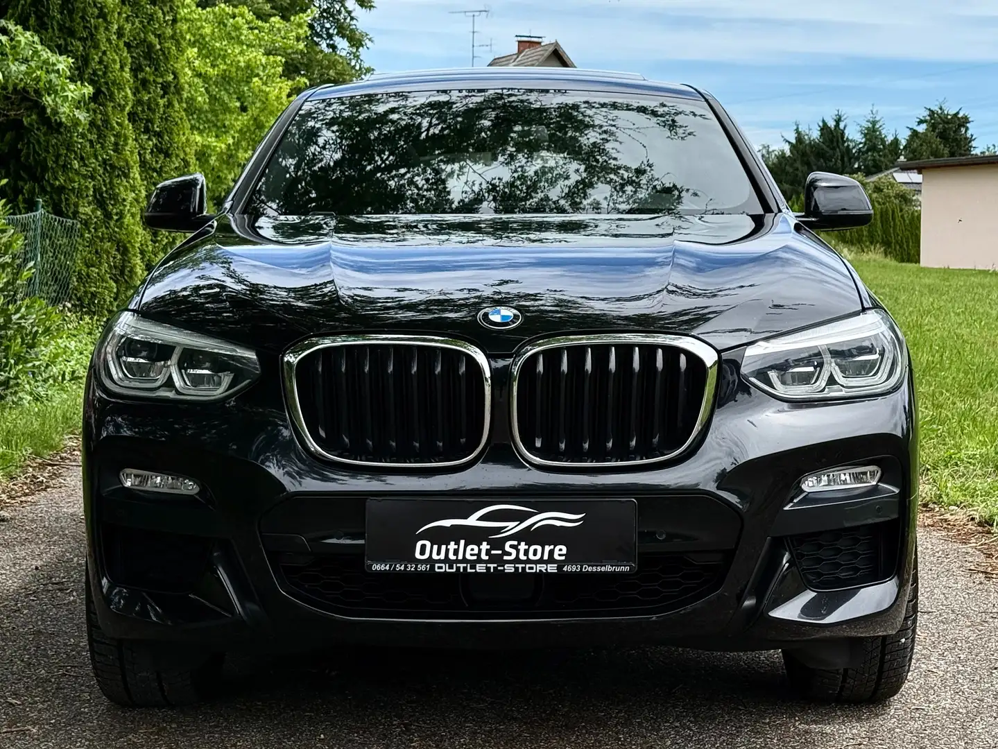 BMW X4 xDrive 30d*M-Sportpaket*Panorama*Harman*AHK*VOLL* Schwarz - 2
