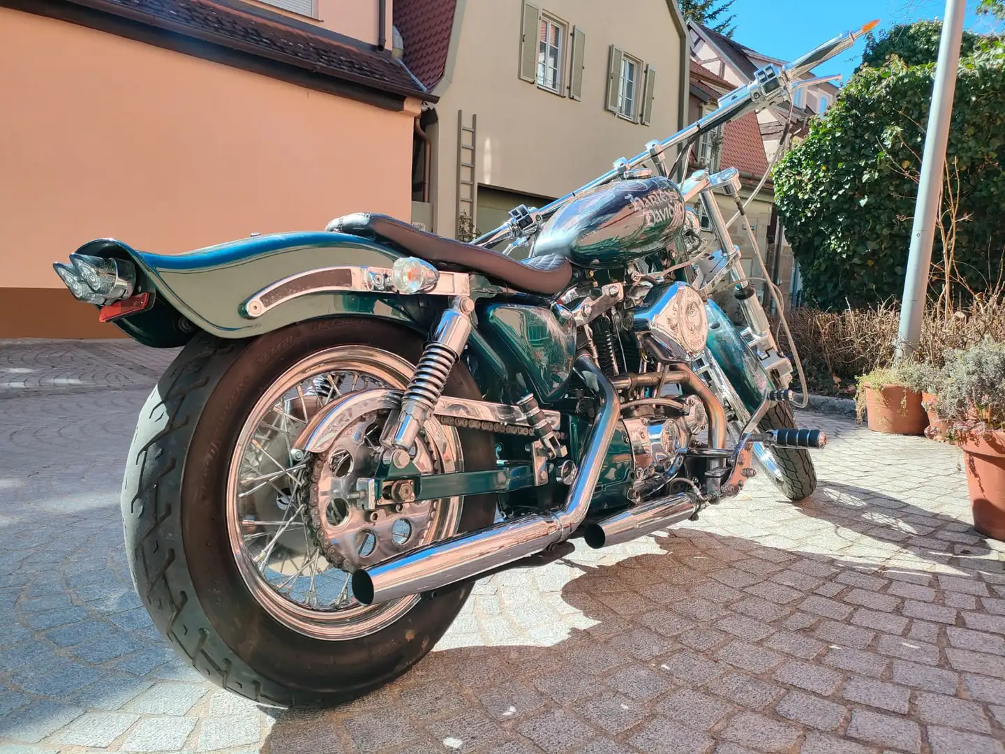 Harley-Davidson Custom Bike XL 2 Verde - 1