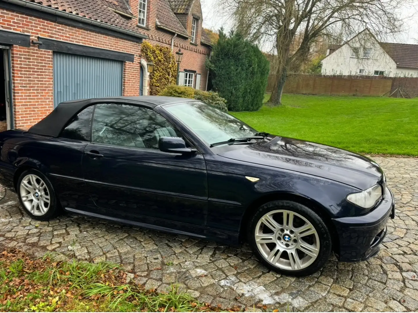 BMW 320 Cabriolet 320 Cd Bleu - 2