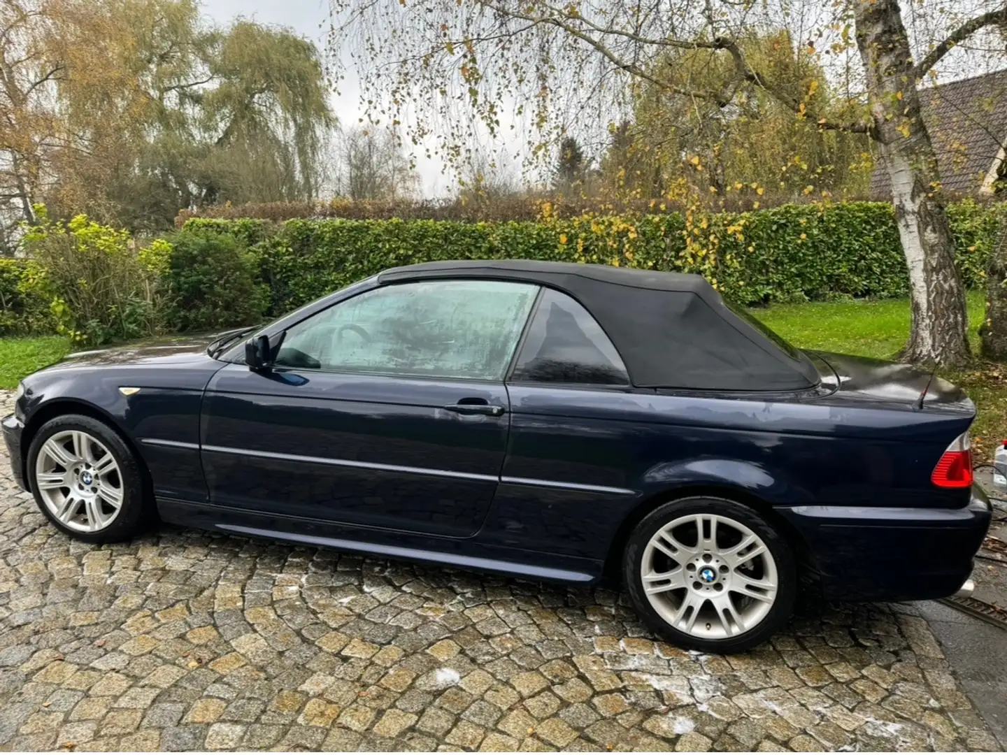 BMW 320 Cabriolet 320 Cd Bleu - 1