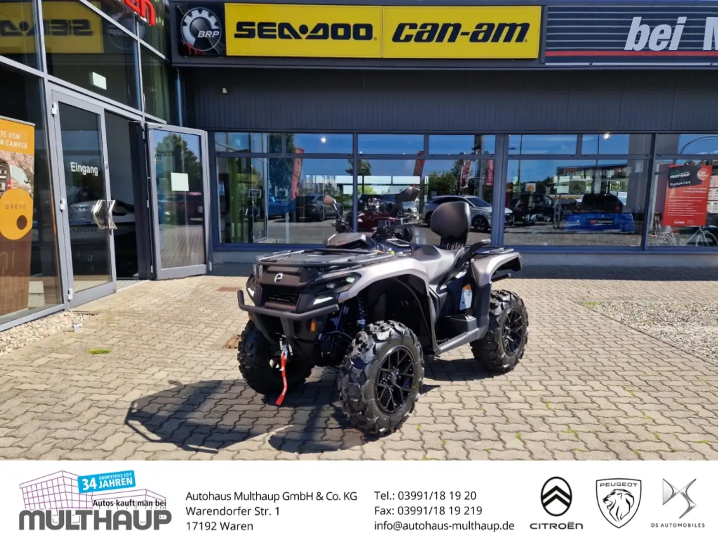 Can-Am Outlander MAX XT 700 ABS MY 25 + SOFORT VERFÜGBAR Grigio - 1