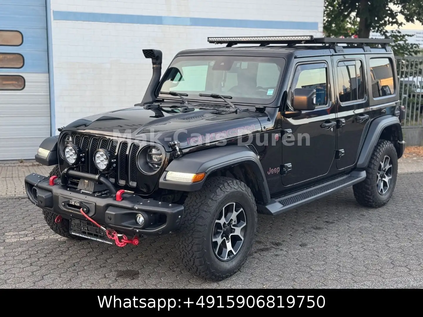 Jeep Wrangler Unlimited Rubicon Schwarz - 1