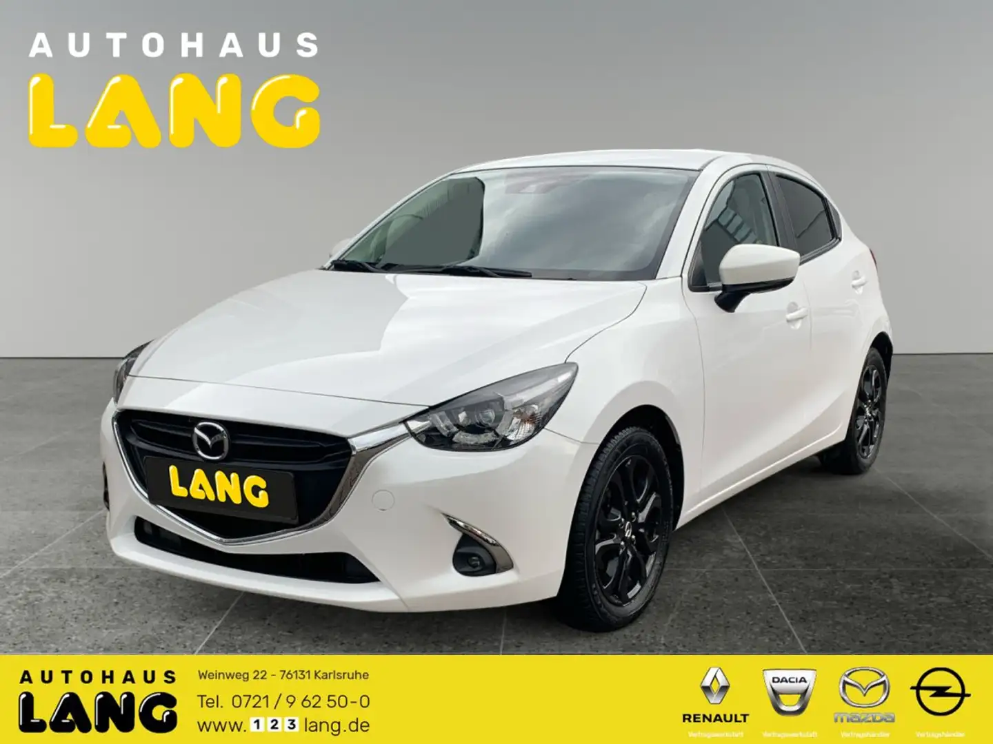Mazda 2 1.5 SKYACTIV-G 90 EU6d-T Kizoku LICHT-PAKET Weiß - 1