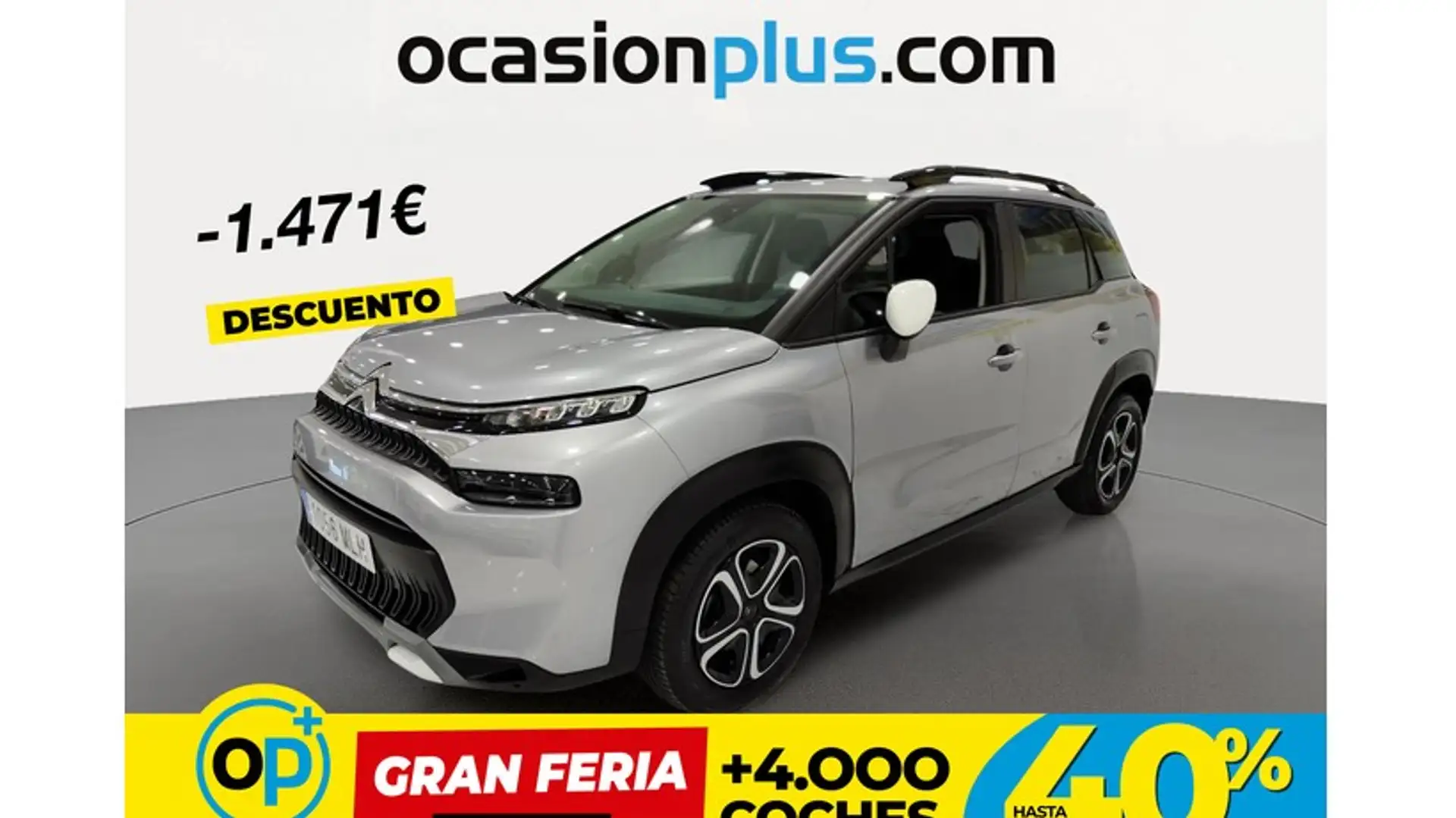 Citroen C3 Aircross Puretech S&S You 110 Plateado - 1