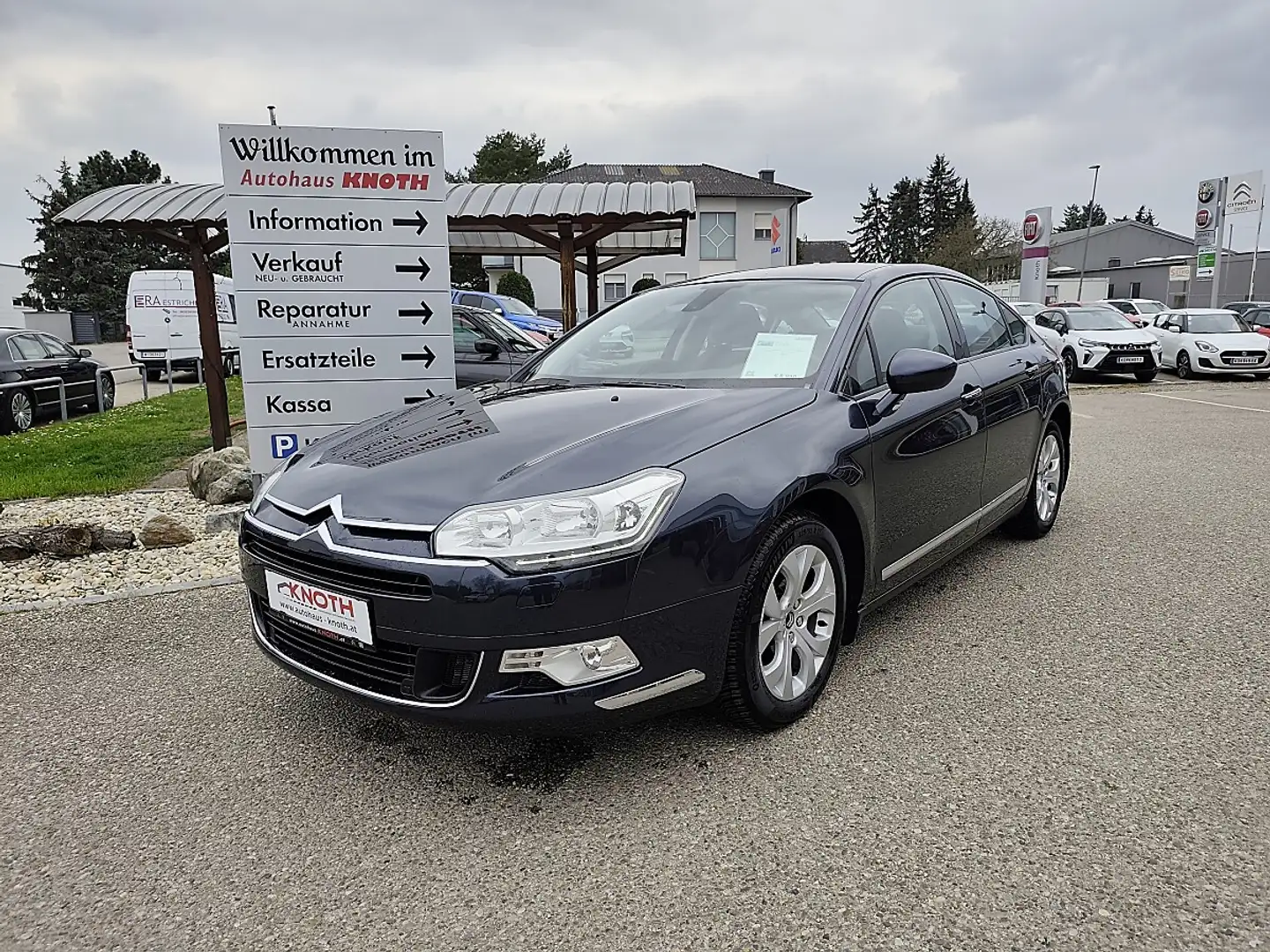 Citroen C5 HDi 140 Seduction Grau - 1